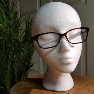 anna sui AS514 brown tortoise plastic eyeglasses